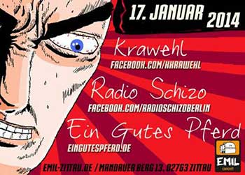 KRAWEHL, EIN GUTES PFERD, RADIO SCHIZO