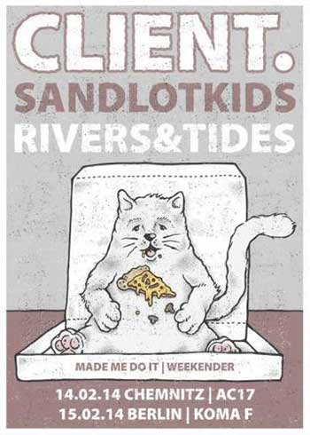CLIENT., SANDLOTKIDS, RIVERS & TIDES CLIENT., SANDLOTKIDS, RIVERS & TIDES