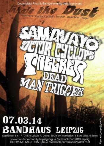 SAMAVAYO, DOCTOR CYCLOPS, TRECKER, DEAD MAN TRIGGER SAMAVAYO, DOCTOR CYCLOPS, TRECKER, DEAD MAN TRIGGER