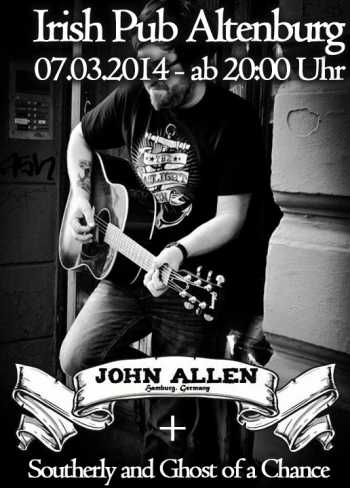 JOHN ALLEN, SOUTHERLY AND GHOST OF A CHANCE