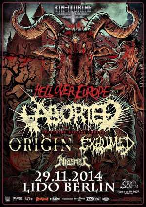 ABORTED, EXHUMED, MIASMAL, ORIGIN