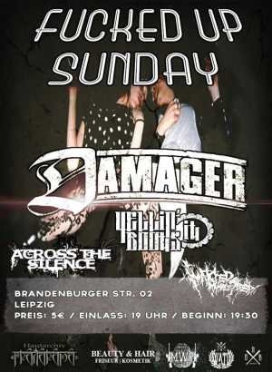 DAMAGER, YELLIN BOOTS IT, ACROSS THE SILENCE, I WATCHED MYSELF SLEEP DAMAGER, YELLIN BOOTS IT, ACROSS THE SILENCE, I WATCHED MYSELF SLEEP