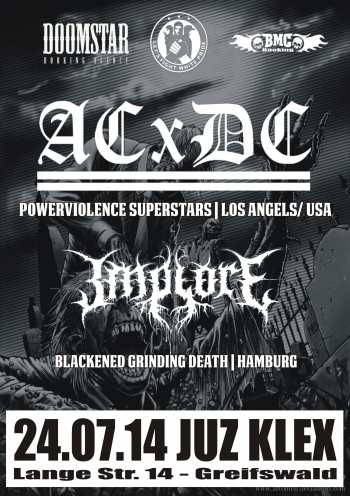 ACXDC, IMPLORE, GUYANA DEATHTAPE