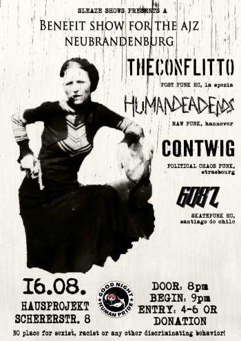 HUMAN DEAD ENDS, THE CONFLITTO, CONTWIG, 608Z HUMAN DEAD ENDS, THE CONFLITTO, CONTWIG, 608Z
