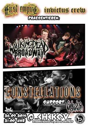 WALKING DEAD ON BROADWAY, CONSTELLATIONS, BALLS OF A MAMMOTH