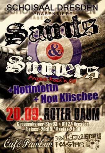 SAINTS & SINNERS, HOTTNTOTTN, NON KLISCHEE SAINTS & SINNERS, HOTTNTOTTN, NON KLISCHEE