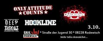 ONLY ATTITUDE COUNTS, CRACKDOWN, HOOKLINE, DEEP THROAT