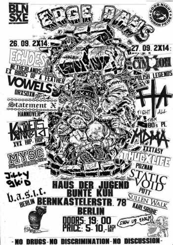 CYMEON X, THUG X LIFE, FIGHT THEM ALL, MXDXMXA, BASIC, SULLEN WALK, STATIC VOID