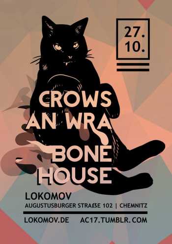 CROWS AN WRA, BONEHOUSE CROWS AN WRA, BONEHOUSE