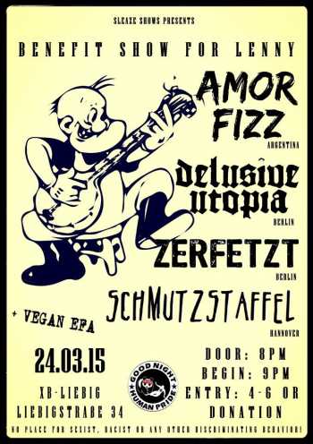 AMOR FIZZ, SCHMUTZSTAFFEL, ZERFETZT, DELUSIVE UTOPIA AMOR FIZZ, SCHMUTZSTAFFEL, ZERFETZT, DELUSIVE UTOPIA