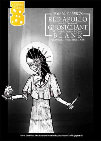 RED APOLLO, GHOSTCHANT, BLANK