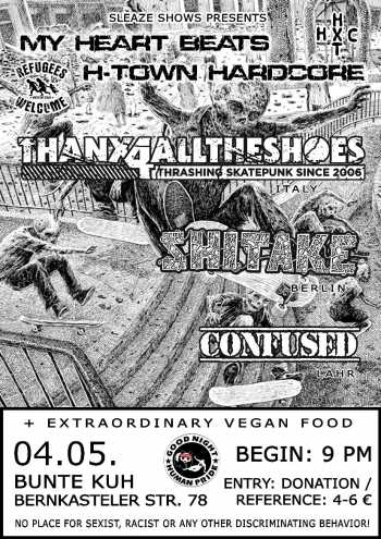 SHITAKE, THANX FOR ALL THE SHOES, CONFUSED