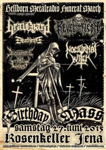 GRAVEYARD, REVEL IN FLESH, NOCTURNAL WITCH, DEATHRITE, DECAPITATED CHRIST GRAVEYARD, REVEL IN FLESH, NOCTURNAL WITCH, DEATHRITE, DECAPITATED CHRIST