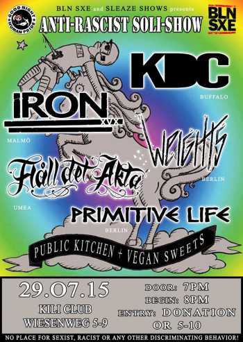 IRON, KDC, PRIMITIVE LIFE, WEIGHTS, HALL DET ÄKTA,