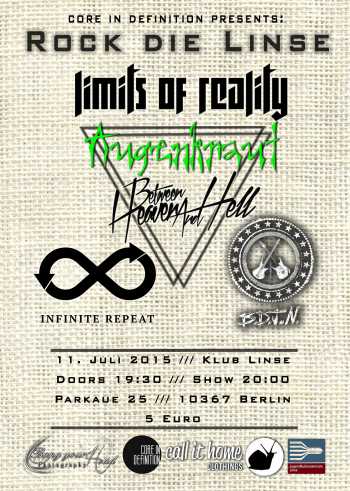 AUGENKRAUT, BETTER DUMB THAN NUMB, BETWEEN HEAVEN AND HELL, INFINITE REPEAT, LIMITS OF REALITY