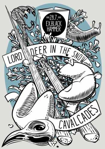 CAVALCADES, LORD DEER IN THE SNOW CAVALCADES, LORD DEER IN THE SNOW