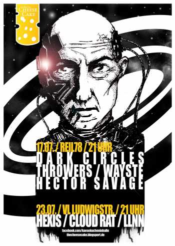 DARK CIRCLES, THROWERS, WAYSTE, HECTOR SAVAGE DARK CIRCLES, THROWERS, WAYSTE, HECTOR SAVAGE