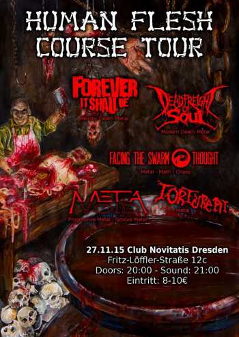 FOREVER IT SHALL BE, DEADFREIGHT OF SOUL, FACING THE SWARM THOUGHT, META VOID, TORTURE PIT