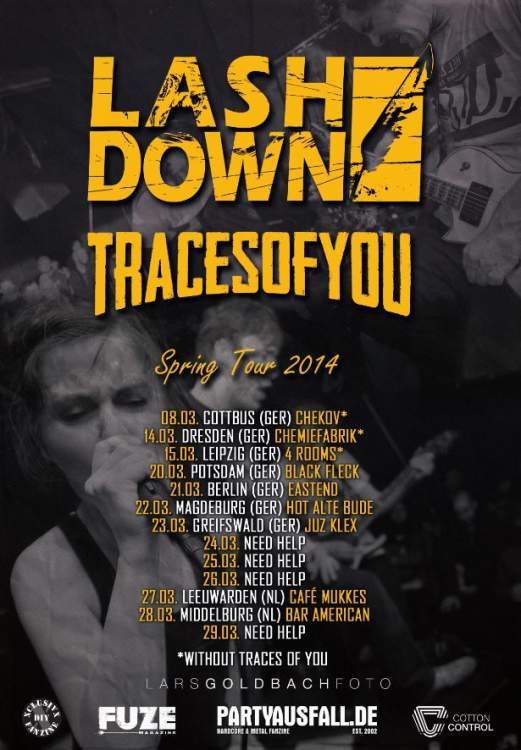 lashdown, traces of you